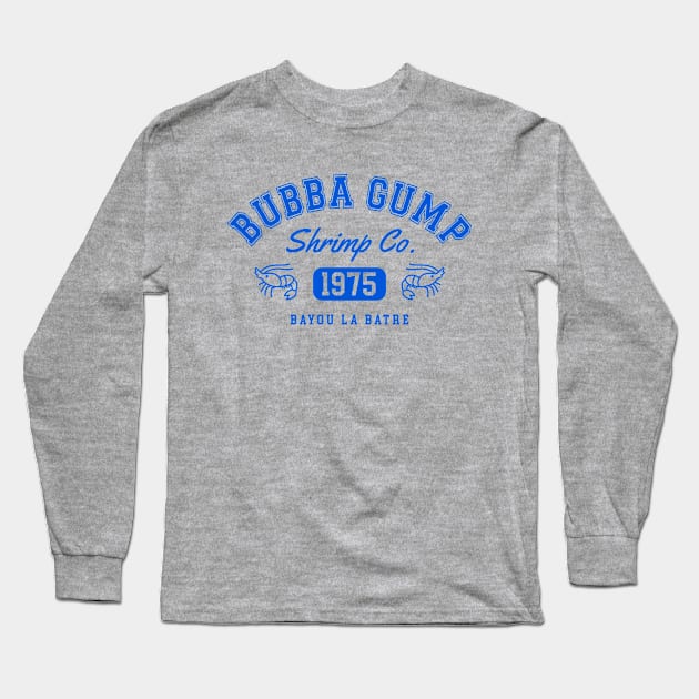 Bubba Gump Shrimp Co 1975 Long Sleeve T-Shirt by Three Meat Curry